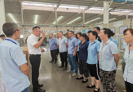 綿陽市總工會到公司開展送清涼慰問活動(dòng)